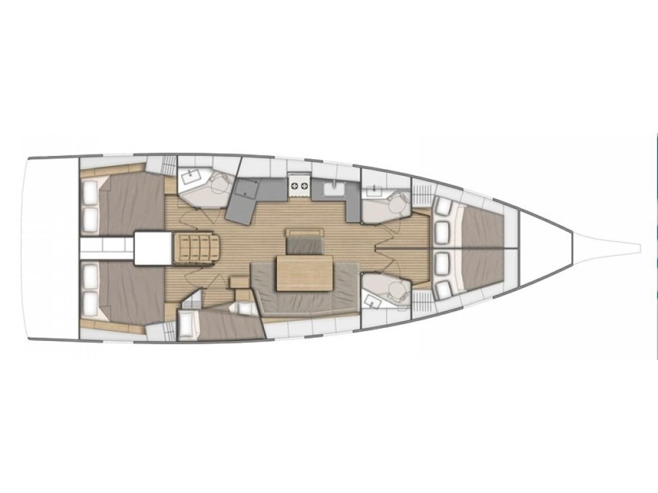 Beneteau Oceanis 46.1 Vela Loca - Comfort line – bilde 2 av 2