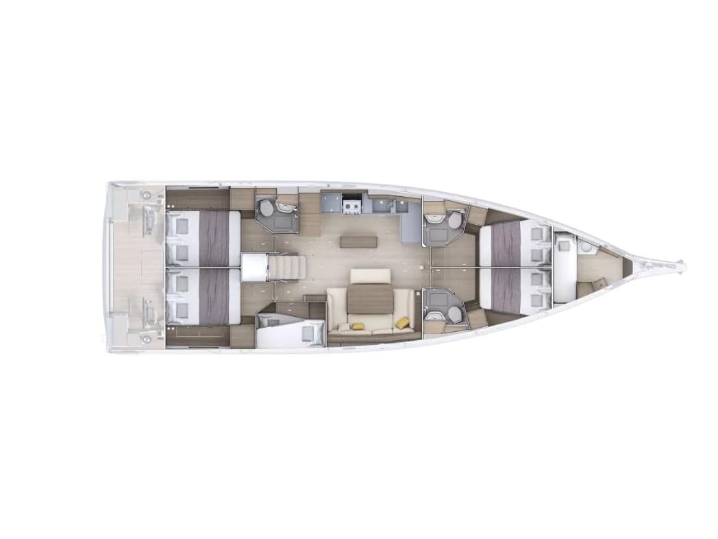Beneteau Oceanis 52 Pandora - Comfort line – bilde 3 av 3
