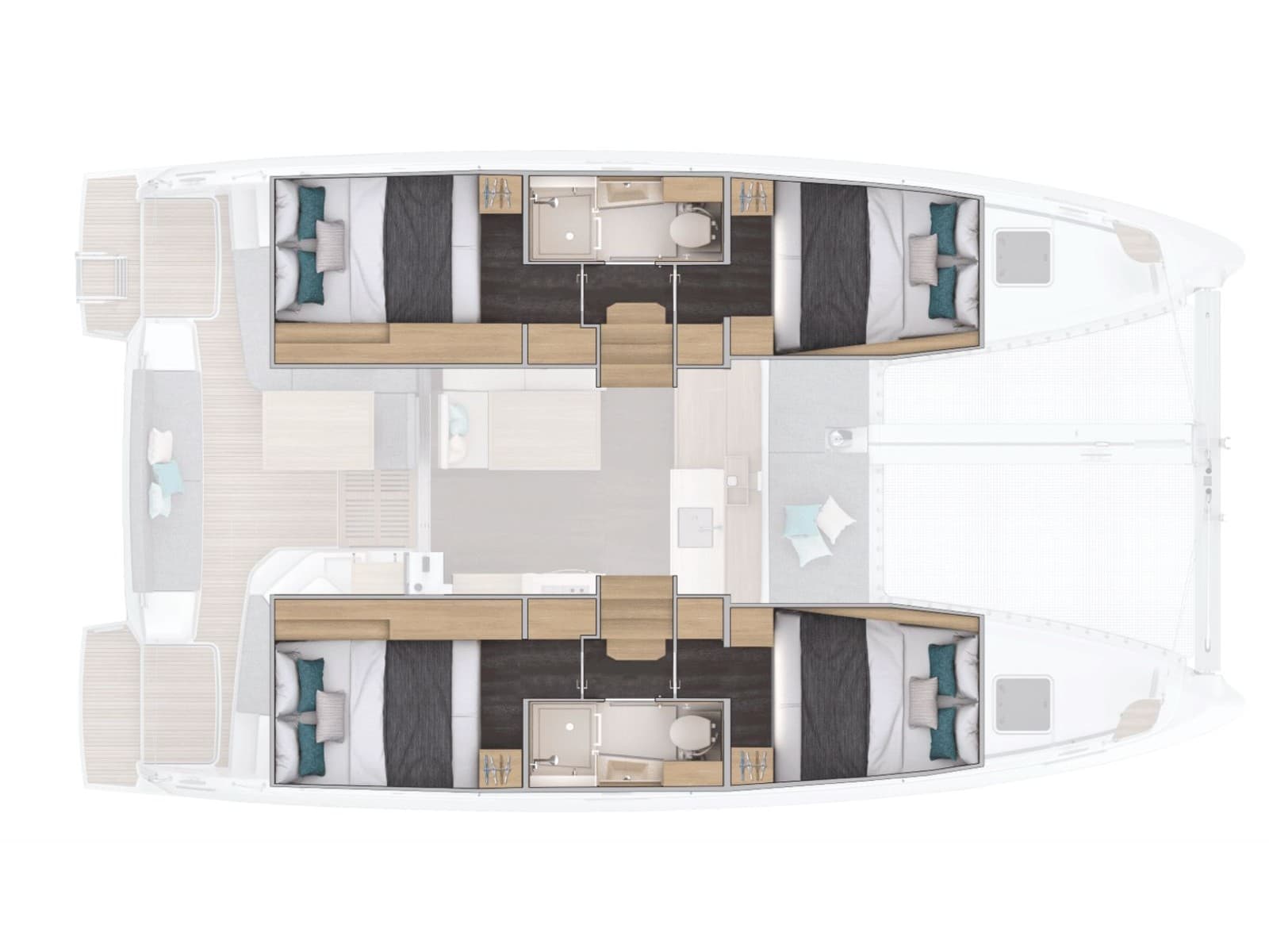 Lagoon 38 Dattero - Comfort line – bilde 3 av 3