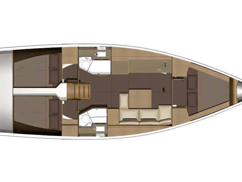 Dufour 382 Grand Large AF-D382(II) – bilde 3 av 3