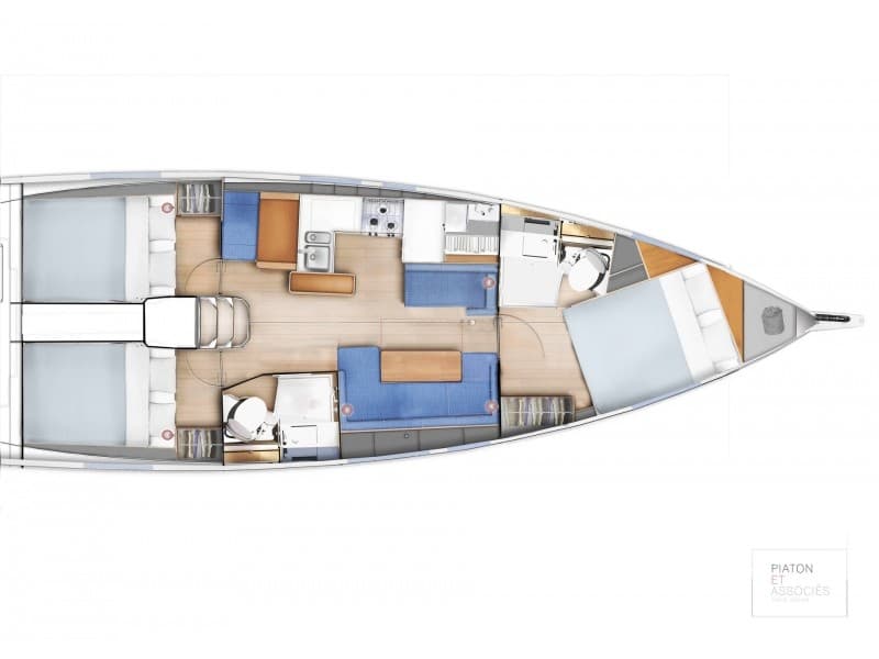 Jeanneau Sun Odyssey 410 Löwe – bilde 3 av 3