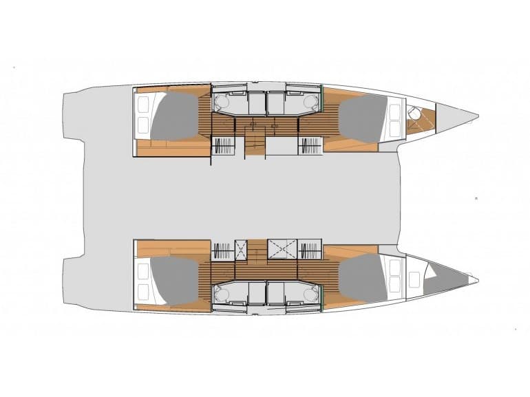 Fountaine Pajot Elba 45 Night Breeze – bilde 3 av 3