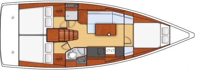 Beneteau Oceanis 38 Karavas – bilde 5 av 9