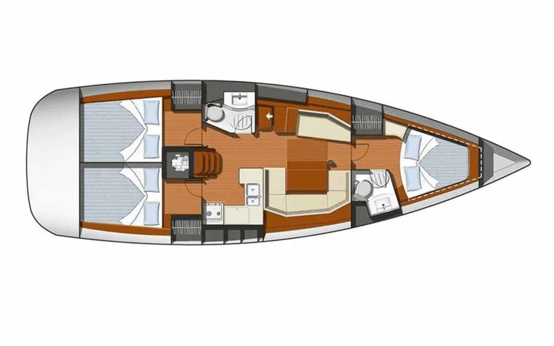 Jeanneau Sun Odyssey 42 i Argonaute – bilde 2 av 23