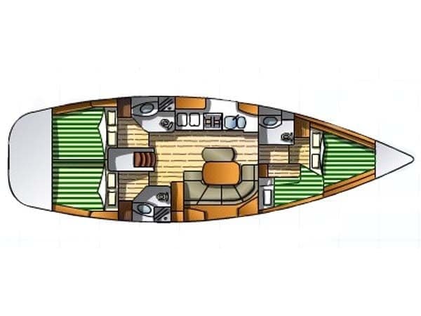 Beneteau Oceanis 423 Jazz and Blues – bilde 5 av 5