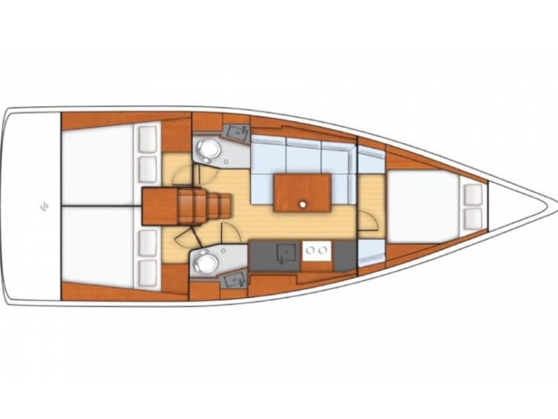Beneteau Oceanis 38.1 Bellagio – bilde 3 av 3