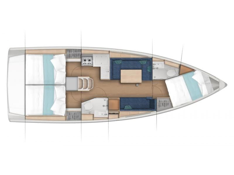 Jeanneau Sun Odyssey 380 Euforica – bilde 5 av 5