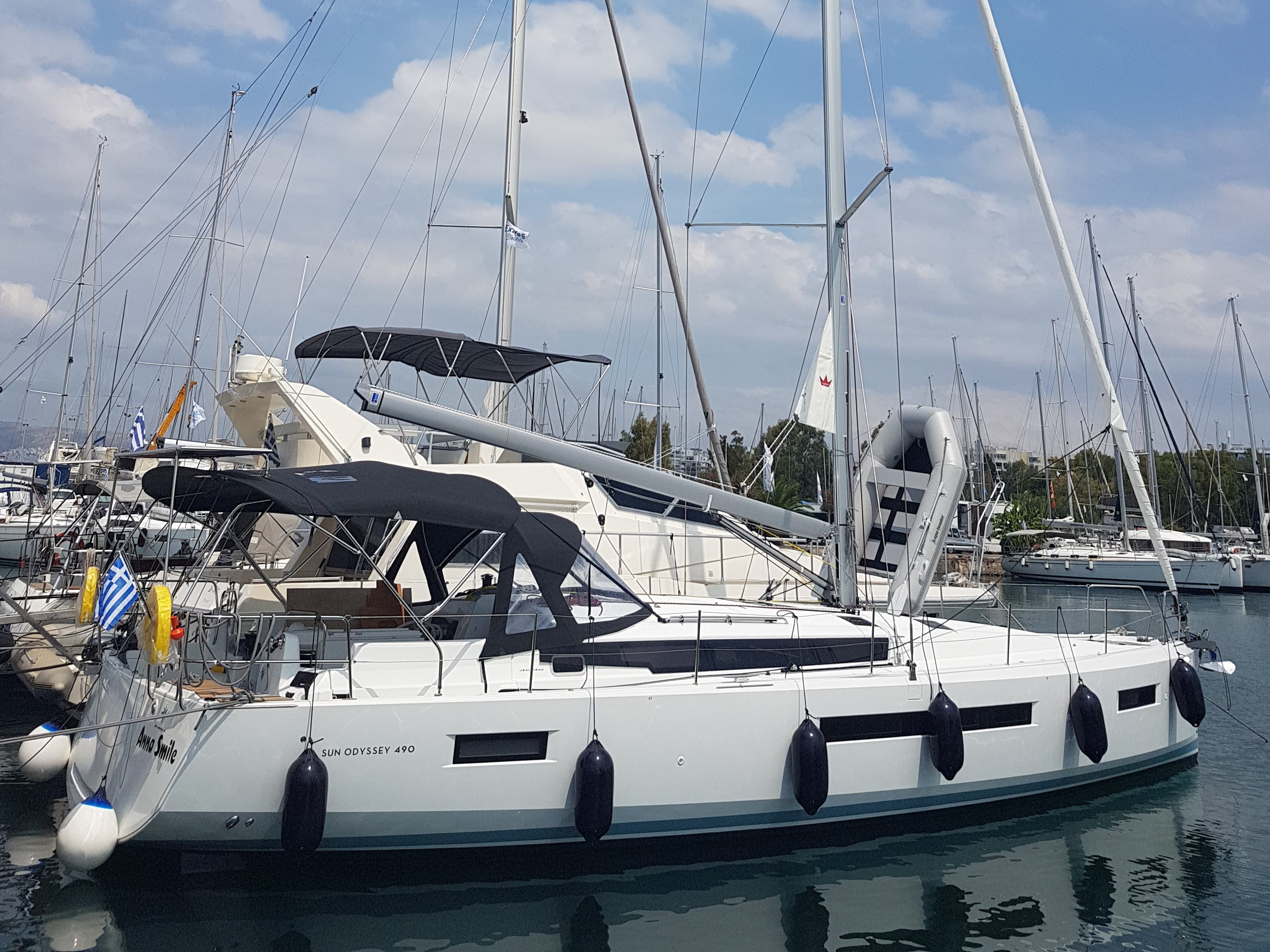 Jeanneau Sun Odyssey 490 Anna smile