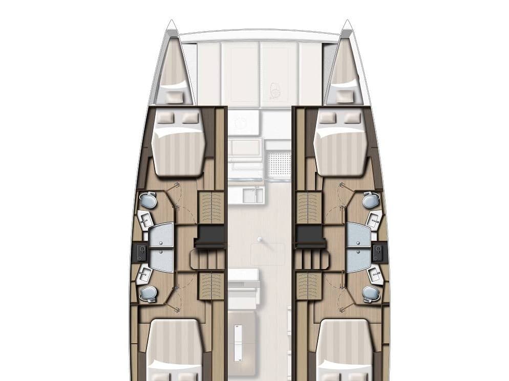 Bali 4.4 Blue Diamond (Generator,Air-Condition) – bilde 3 av 3