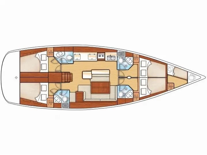 Beneteau Oceanis 50 Family Oceanis 50 Family 2012 – bilde 3 av 3