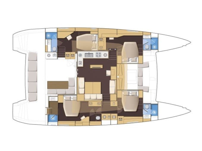 Lagoon 560 S2 Lagoon 560 S2 2014 – bilde 3 av 3