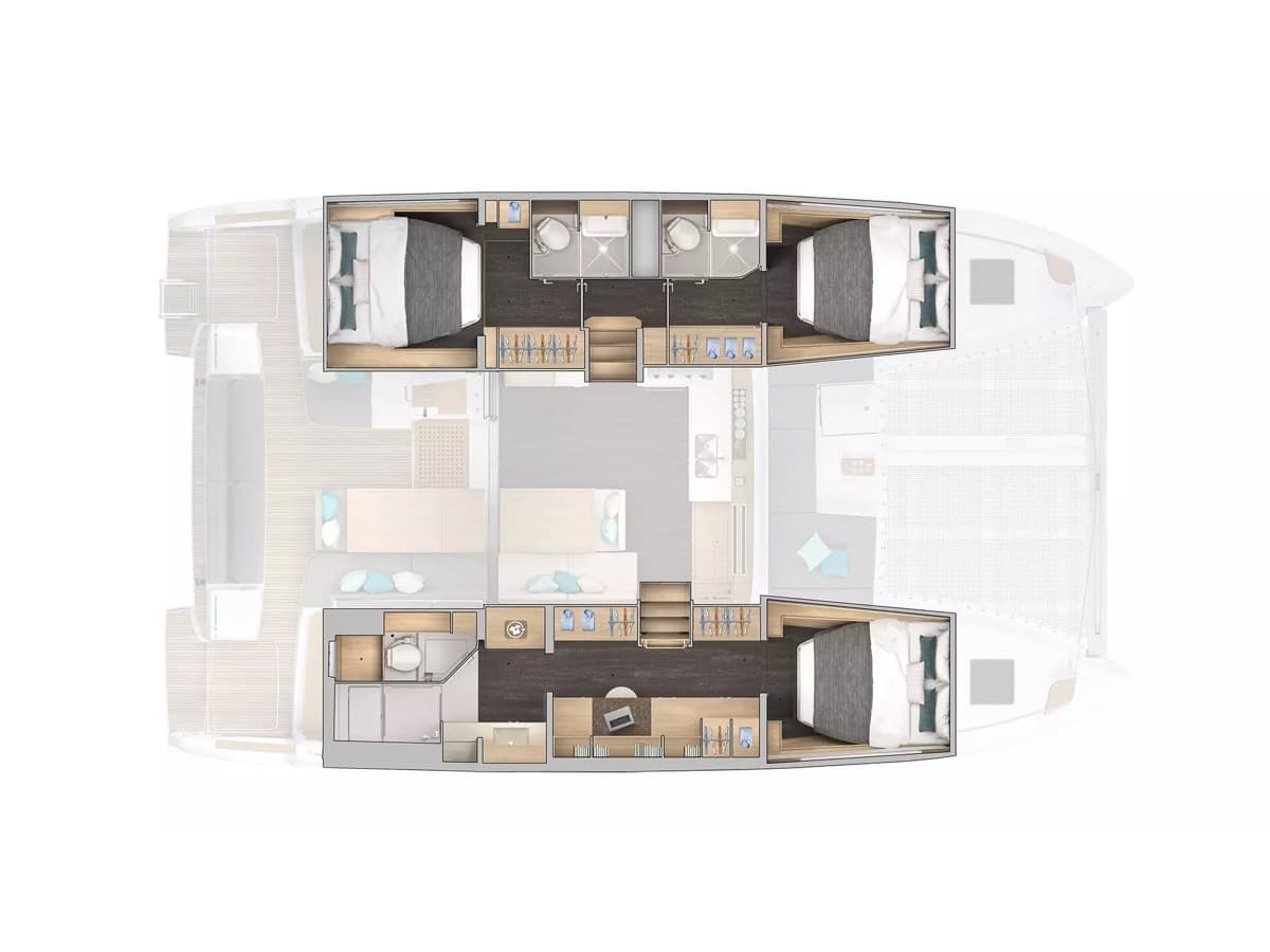 Lagoon 43 Calipso – bilde 3 av 3