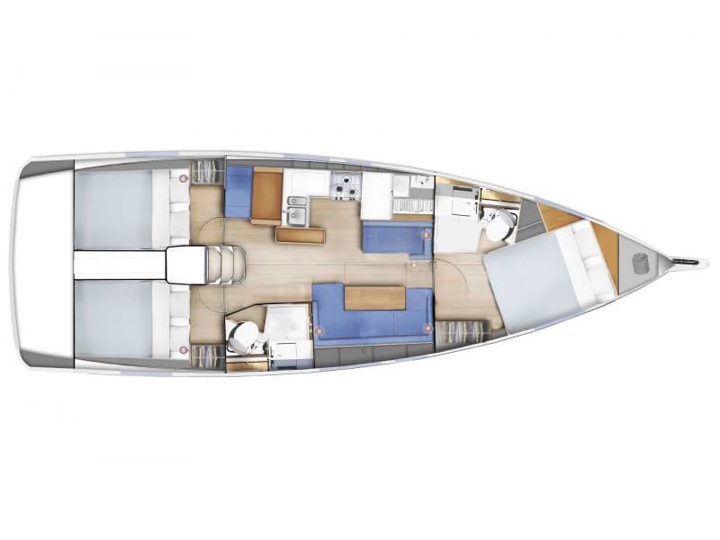 Jeanneau Sun Odyssey 410 Alma Libre VI – bilde 3 av 3