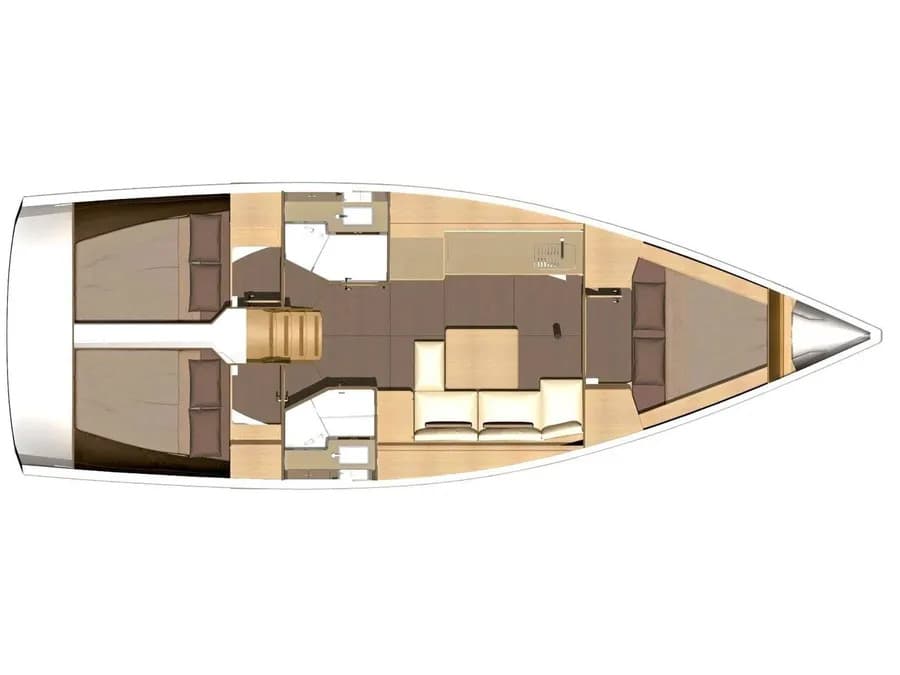 Dufour 382 Grand Large Excalibur – bilde 5 av 5