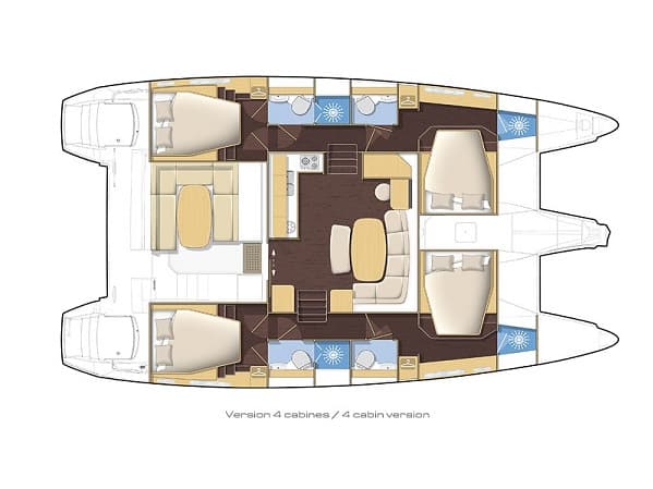 Lagoon 421 Gemini – bilde 3 av 3