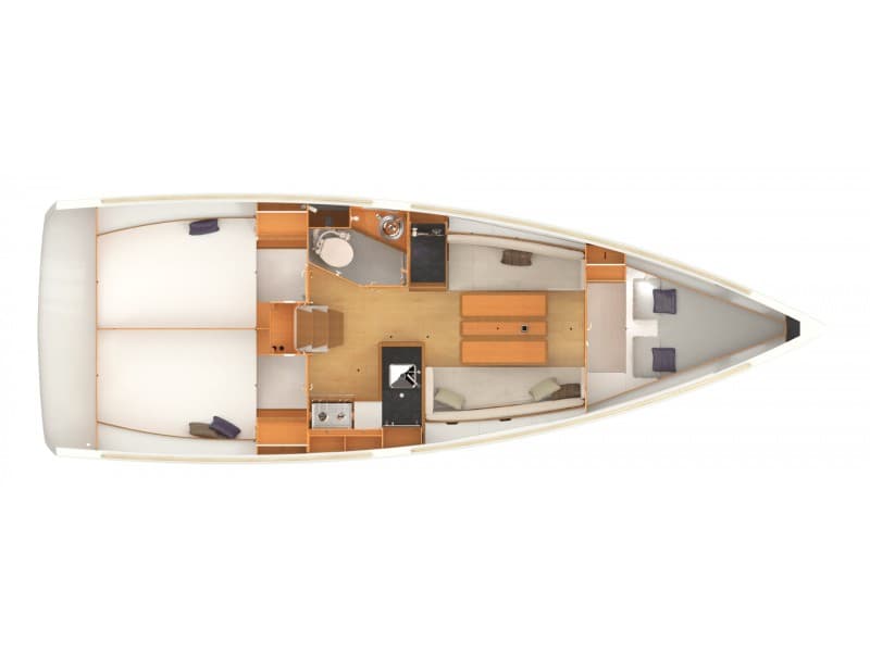 Jeanneau Sun Odyssey 349 NOVARA – bilde 5 av 5