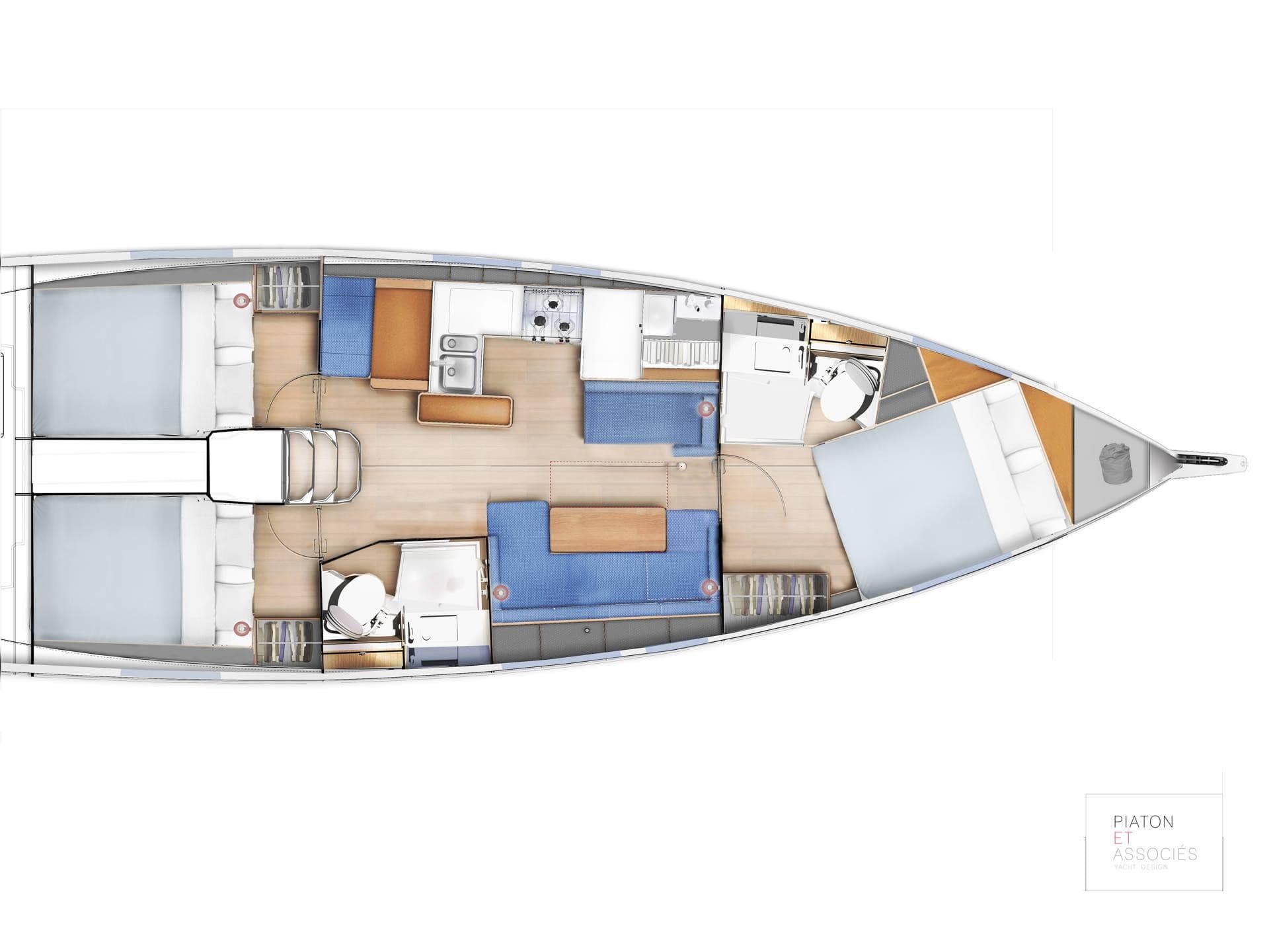 Jeanneau Sun Odyssey 410 SYLPHIE – bilde 3 av 3