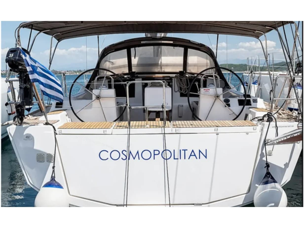 Dufour 460 Grand Large Cosmopolitan - ( The boat is located in the Port of Sivota, Lefkada )