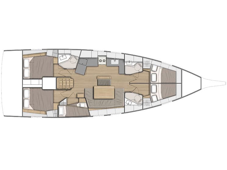 Beneteau Oceanis 46.1 Bar Bar – bilde 3 av 3