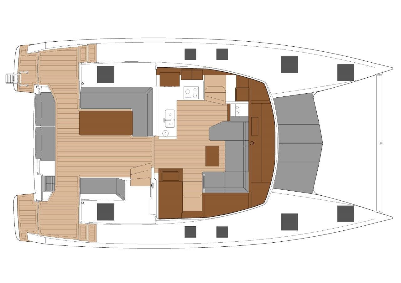 Fountaine Pajot Isla 40 Maloja – bilde 4 av 16