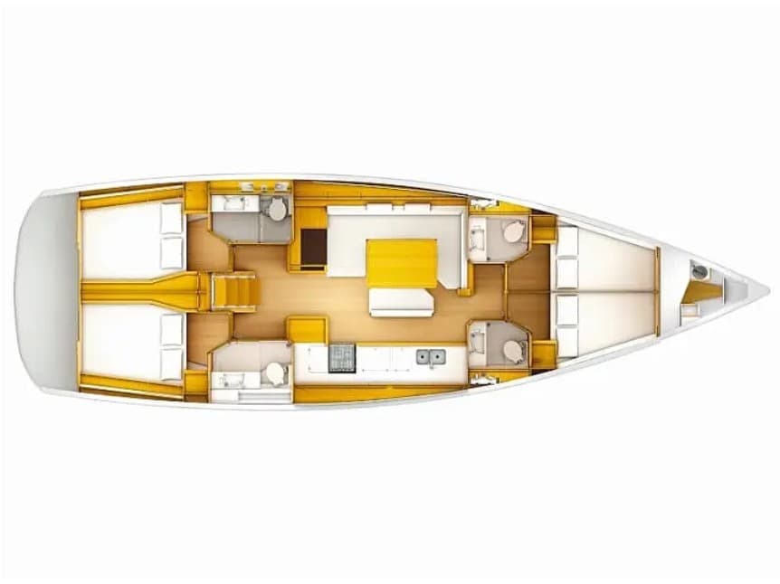 Jeanneau Sun Odyssey 519 MARYALIS – bilde 3 av 3
