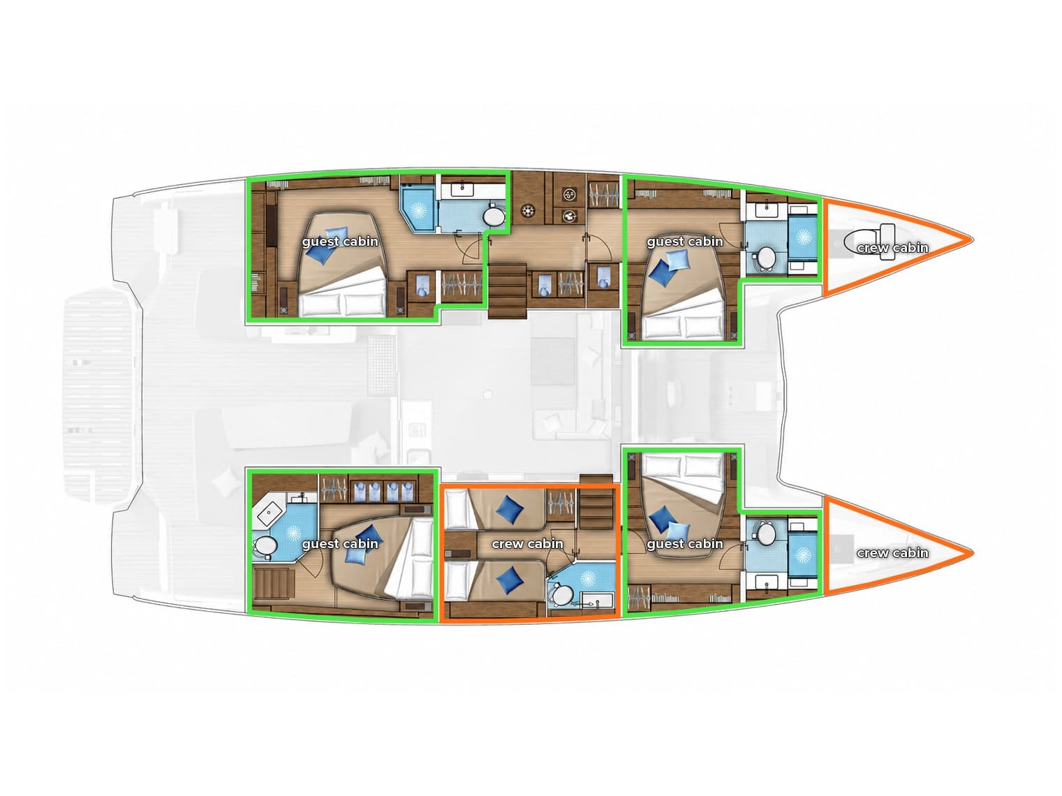 Lagoon 55 ADRIATIC PEARL – bilde 3 av 3