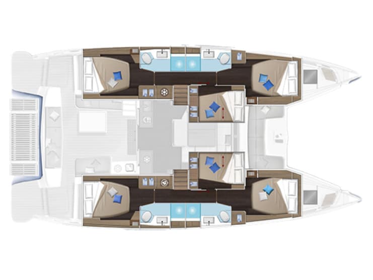 Lagoon 51 Queen Alexandra – bilde 5 av 5
