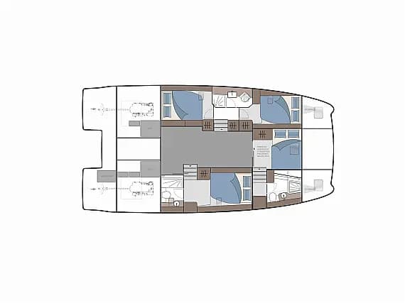Aquila Yachts Aquila 42 Yacht Seaduction – bilde 5 av 5