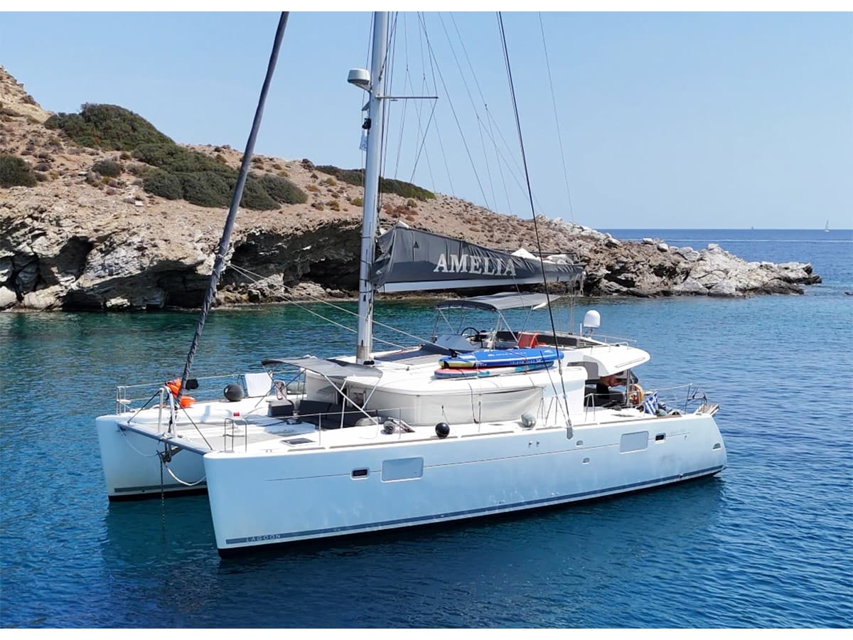 Lagoon 450 Fly AMELIA (A/C, Generator, Watermaker)