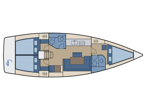 Bavaria 40 Cruiser SPIRIT OF STYRIA – bilde 3 av 3
