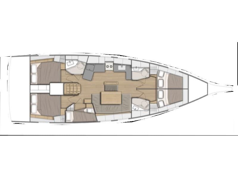 Beneteau Oceanis 46.1 TRIA – bilde 3 av 3