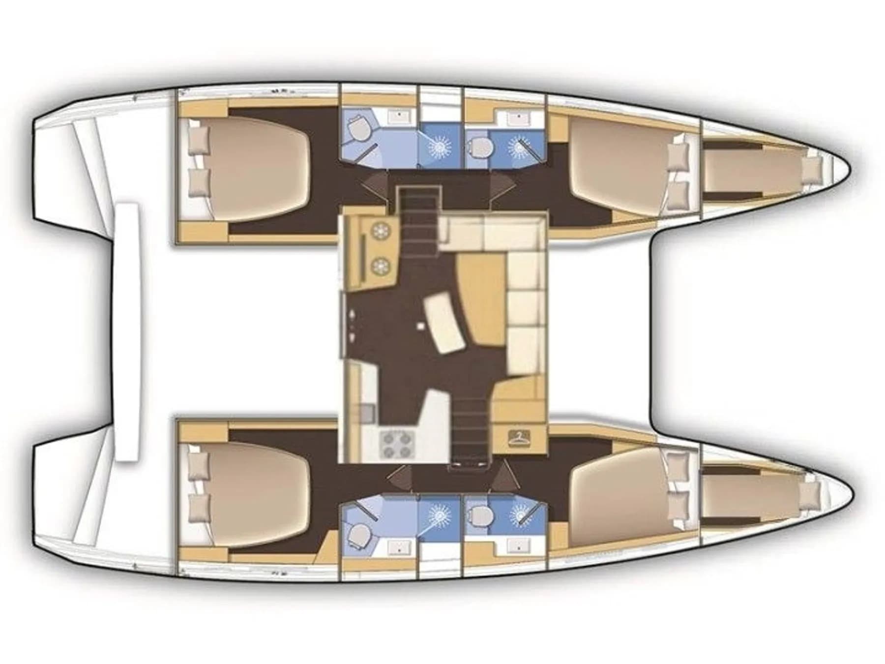 Lagoon 42 Blue Ripple I – bilde 3 av 3