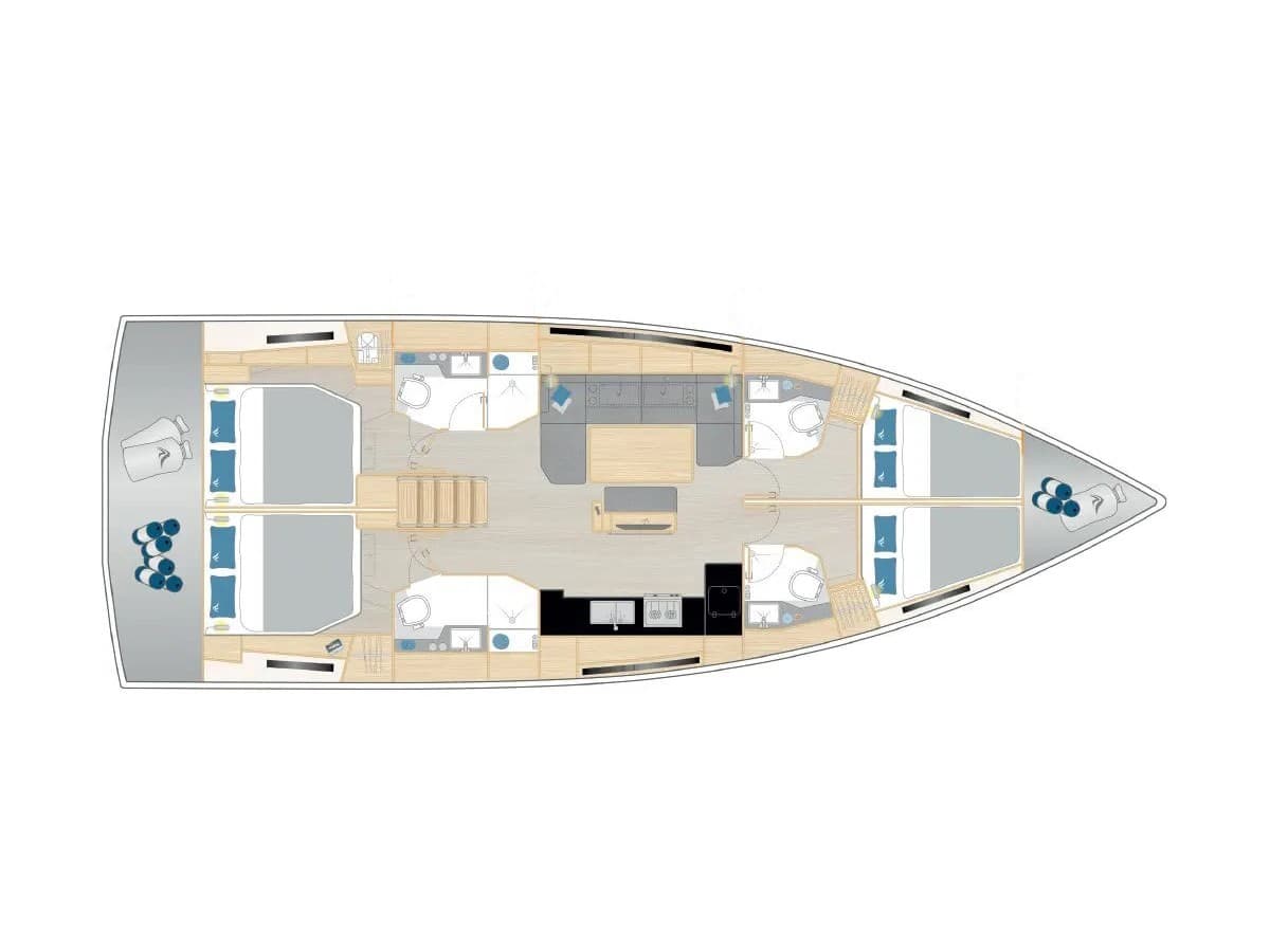 Hanse 460 Captain K – bilde 3 av 3