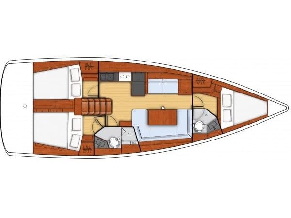 Beneteau Oceanis 41 Katalina – bilde 4 av 4
