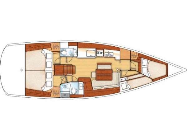 Beneteau Oceanis 46 Stavros Tou Notou – bilde 3 av 3