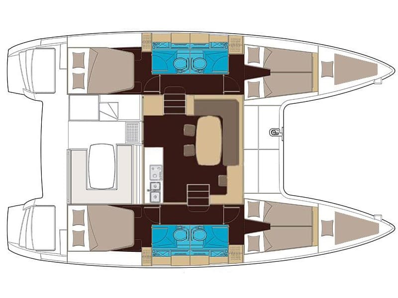 Lagoon 400 S2 Cata Loca – bilde 5 av 5