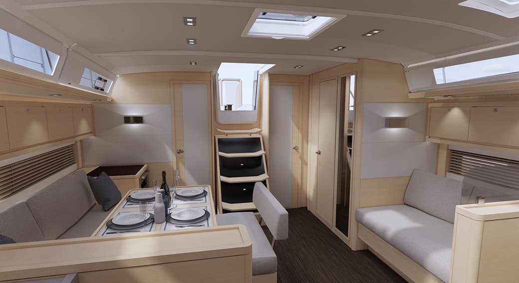 Dufour 470 AQUA AZZURRO – bilde 3 av 12