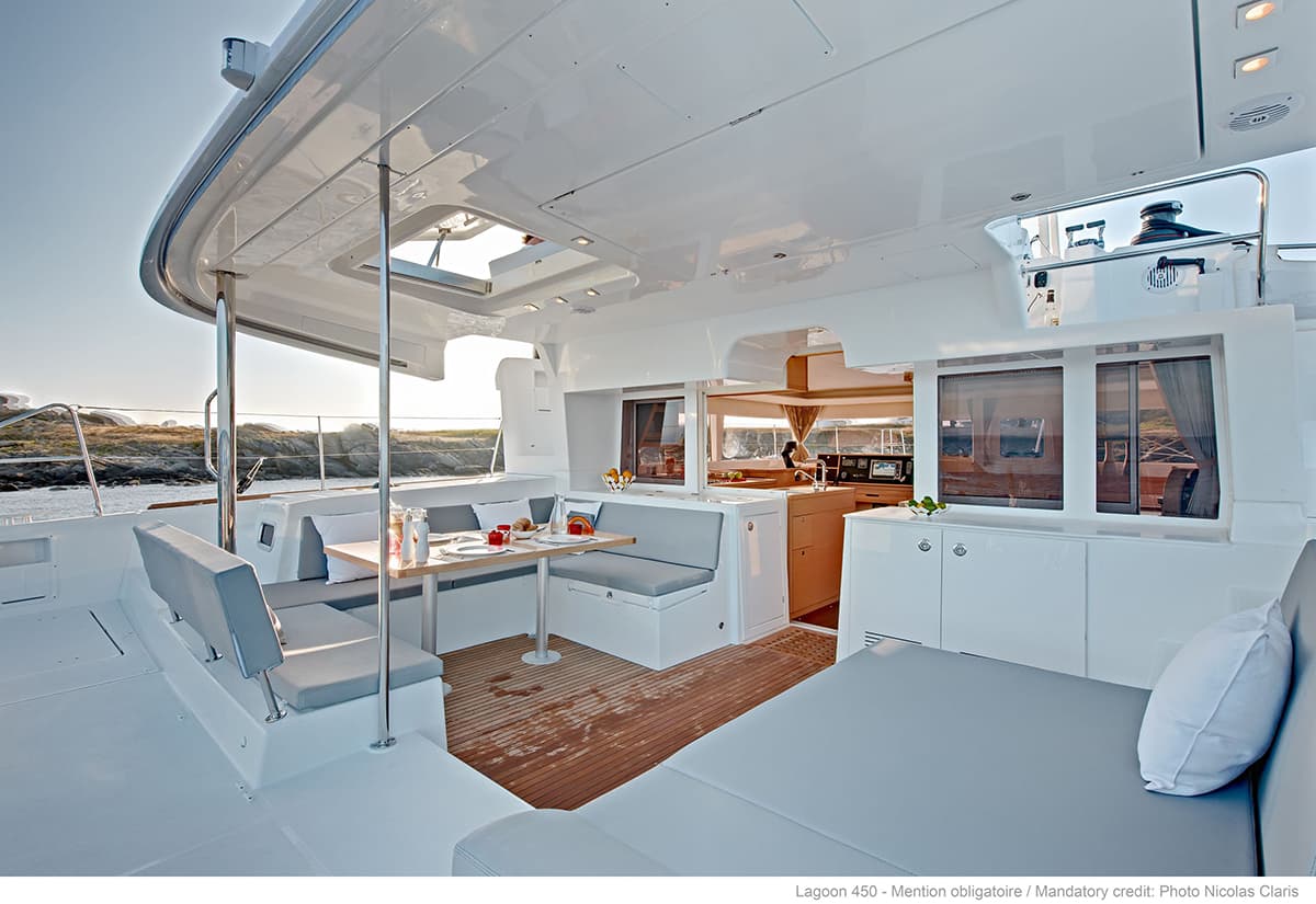 Lagoon 450 Fly Sea Breeze – bilde 2 av 10