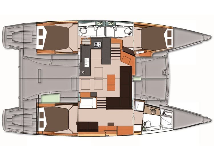 Fountaine Pajot Helia 44 Fleur de sel – bilde 5 av 5