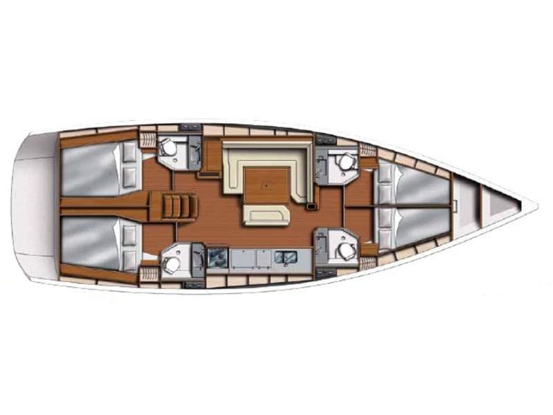 Jeanneau Sun Odyssey 469 Elektra – bilde 3 av 5