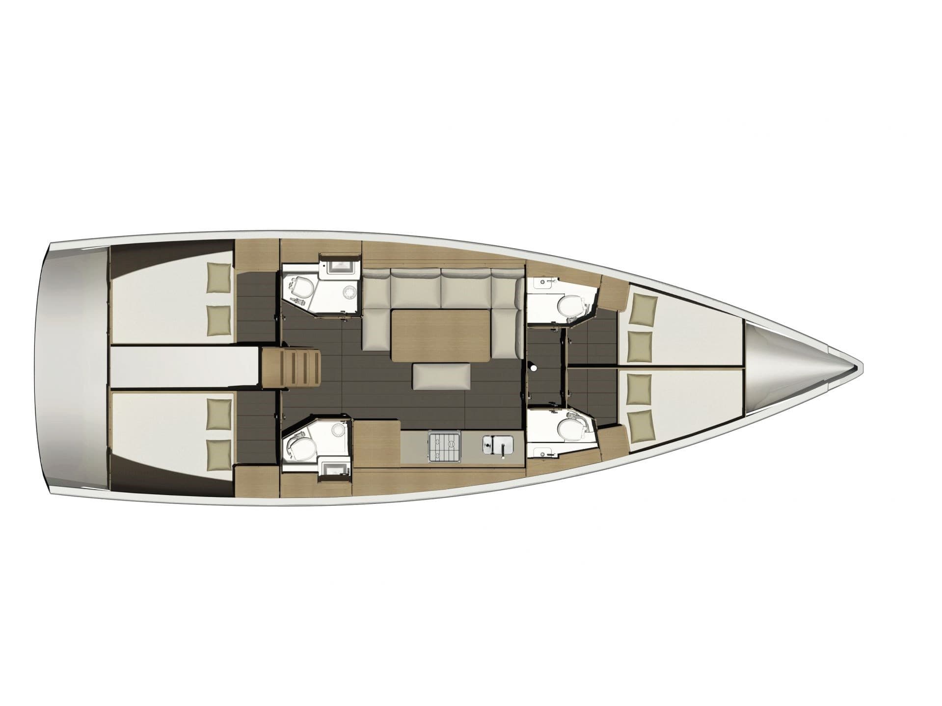 Dufour 460 Grand Large Leopard – bilde 3 av 3