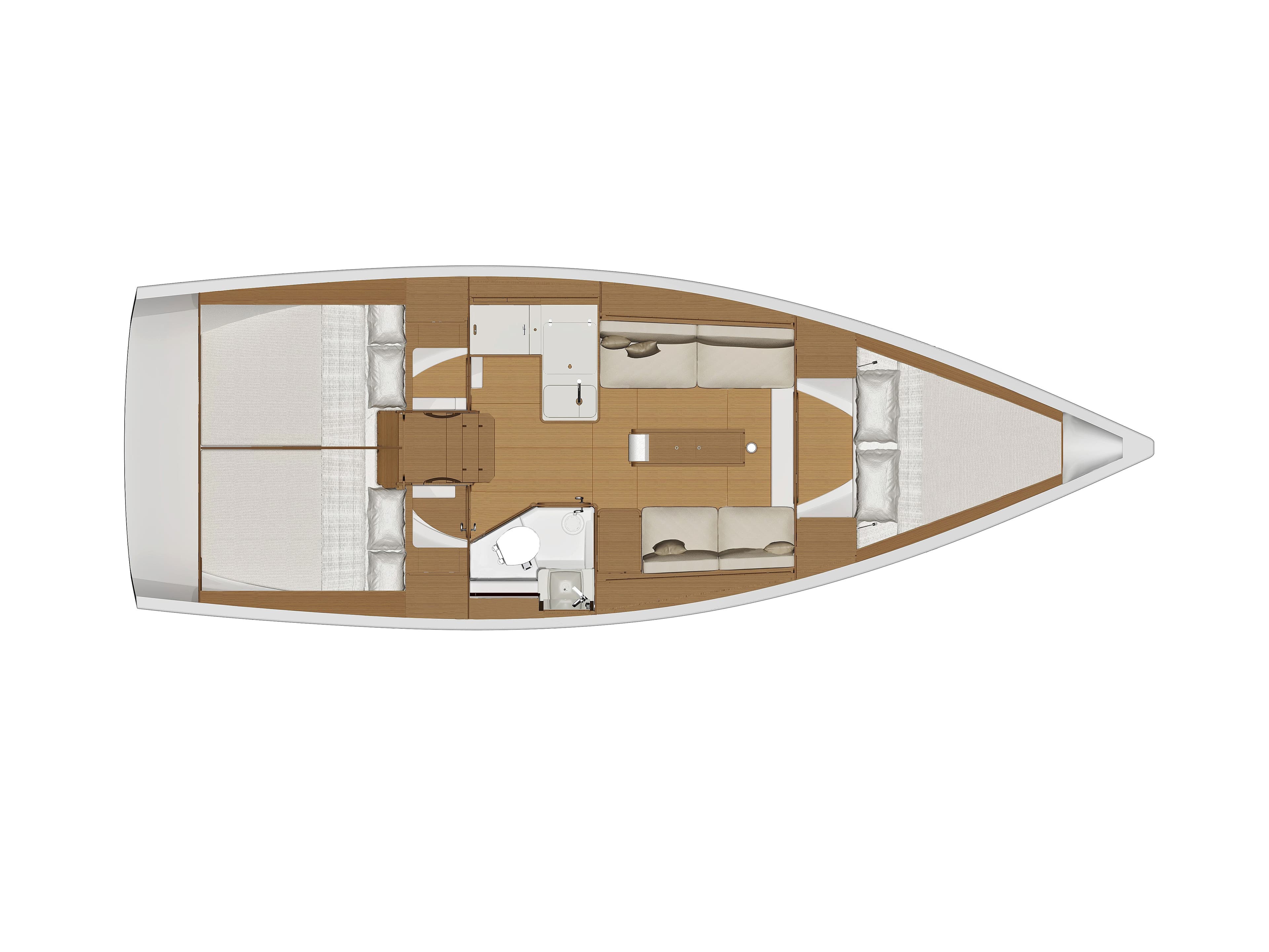 Dufour 360 Grand Large Lily – bilde 3 av 3