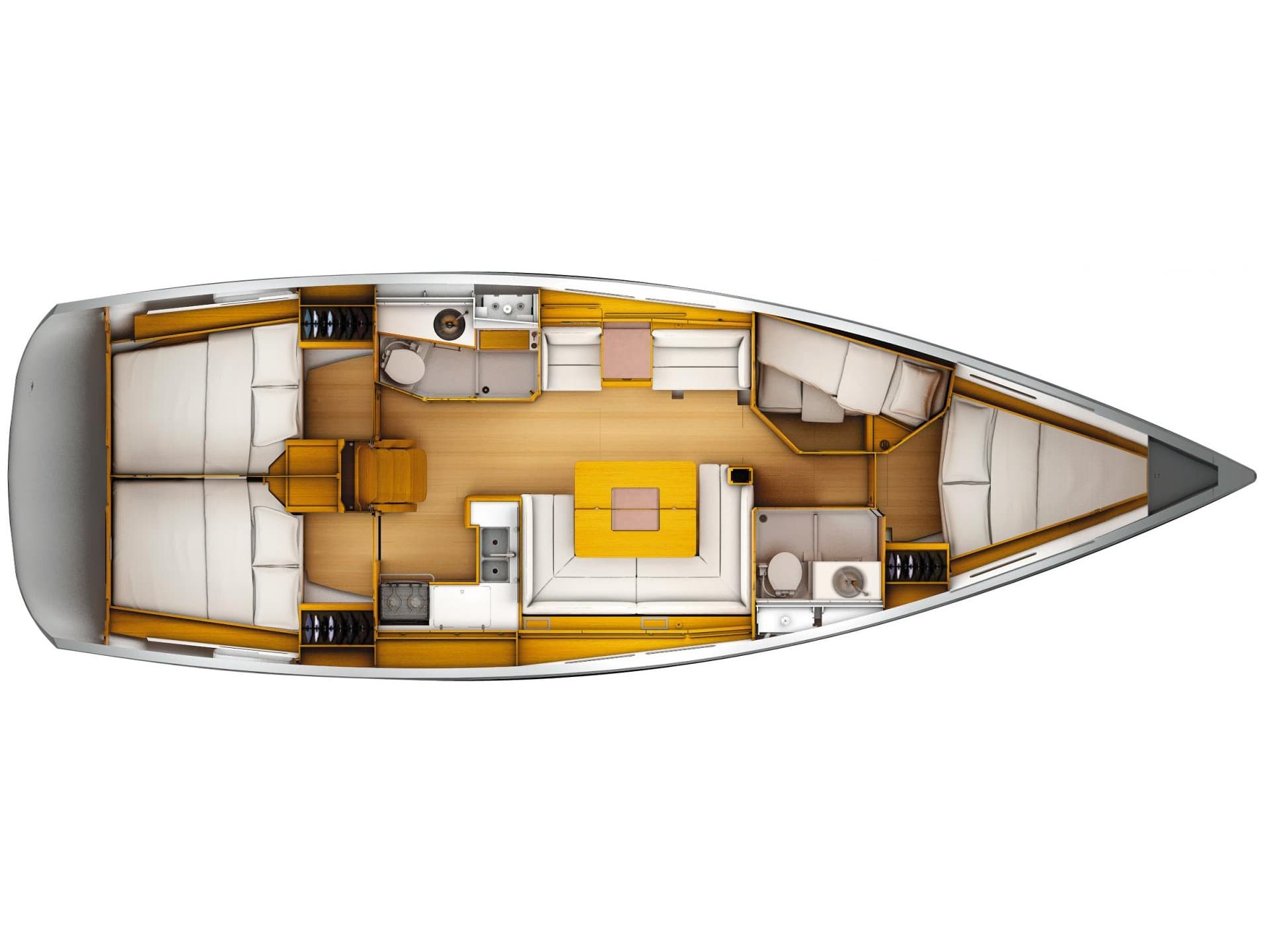 Jeanneau Sun Odyssey 449 Canne Bleue – bilde 3 av 3