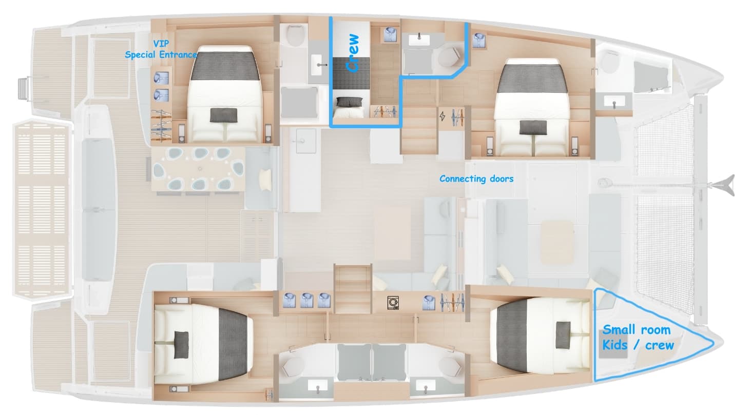 Lagoon 47 Active Cruises – bilde 2 av 3