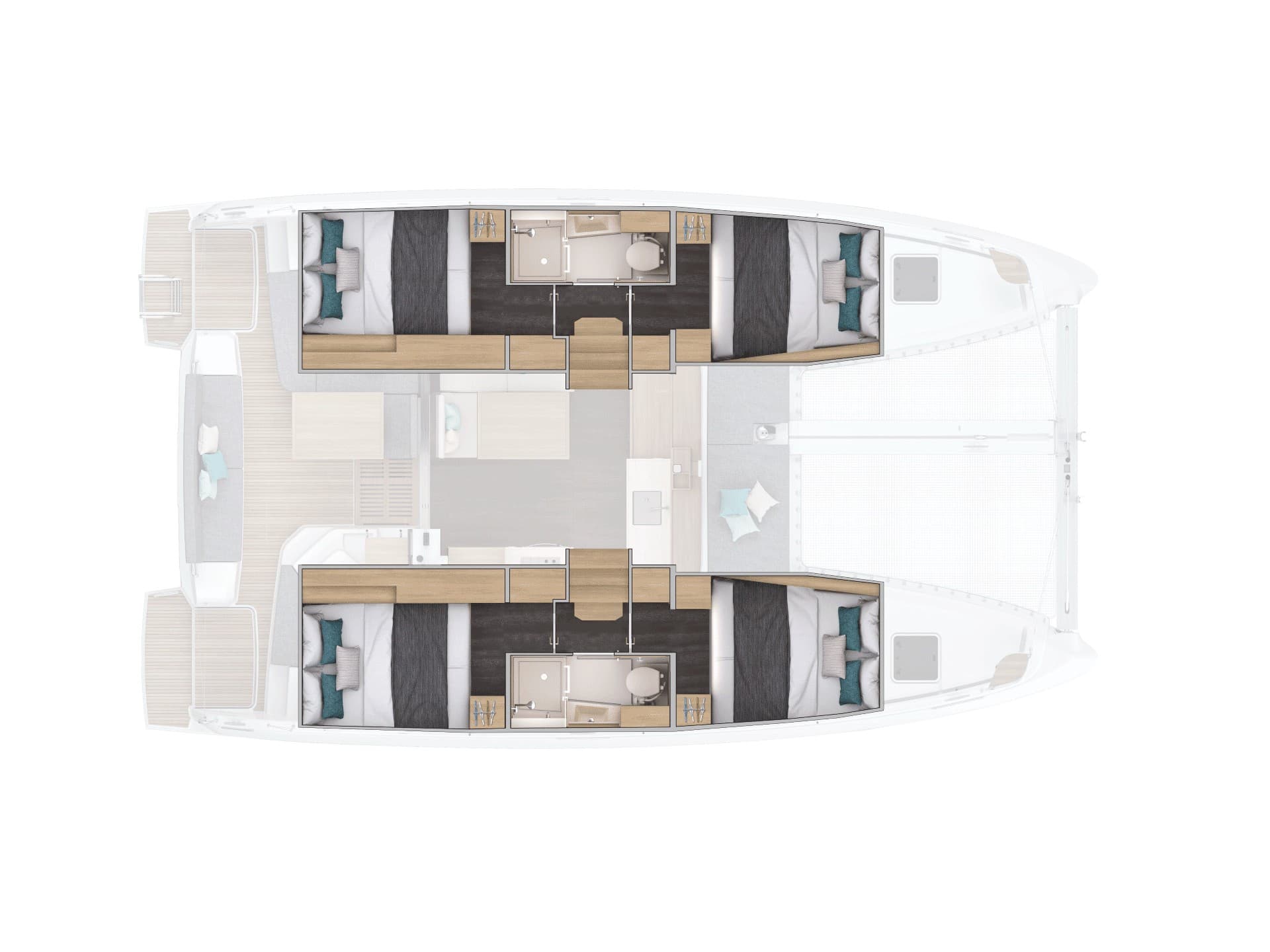 Lagoon 38 Blue Horizon – bilde 5 av 5