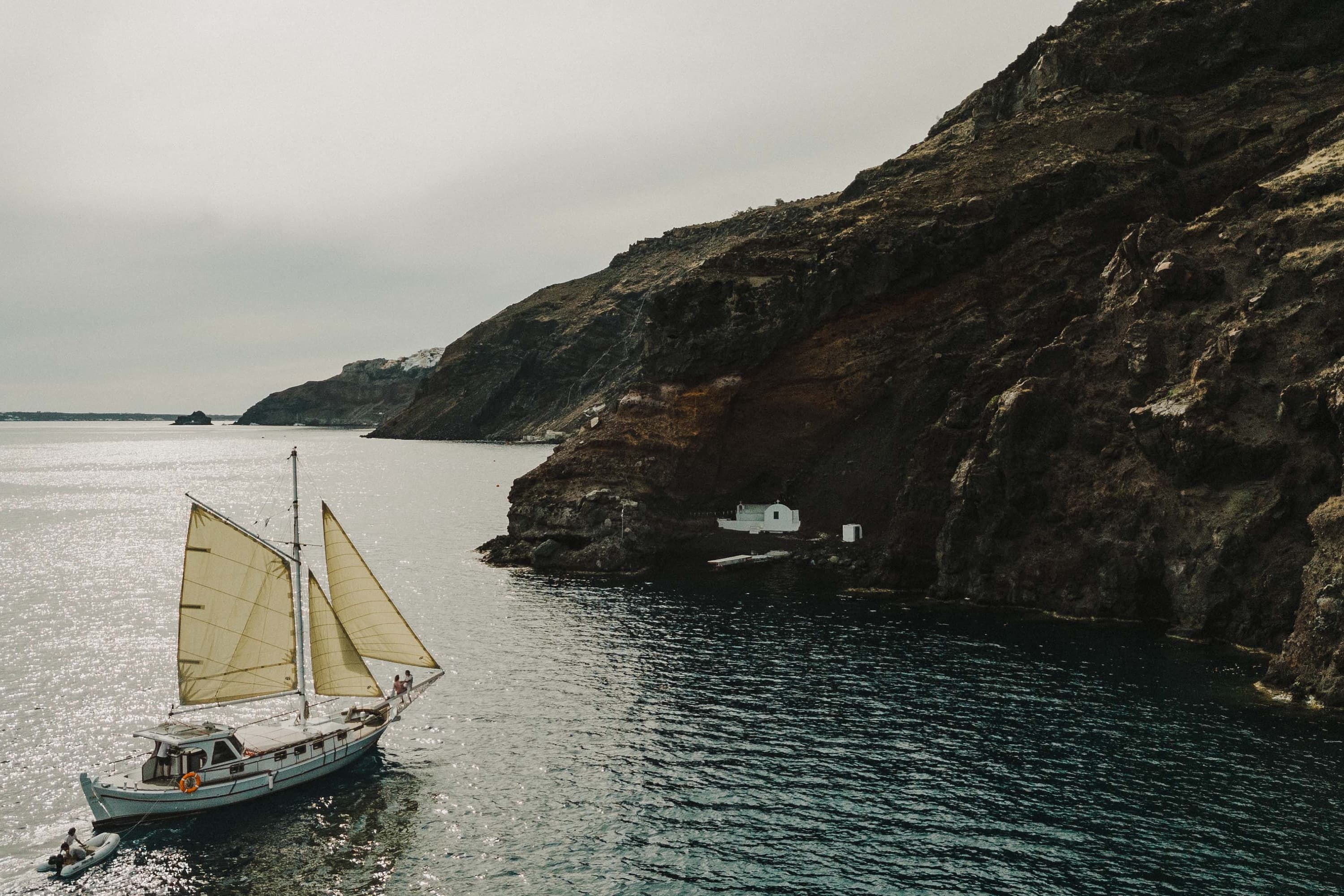 Sail boat Kymatia