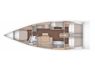 Dufour 430 Kostas – bilde 5 av 5