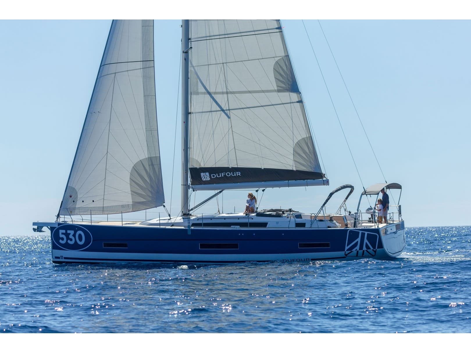 Dufour 530 Ionian Blue