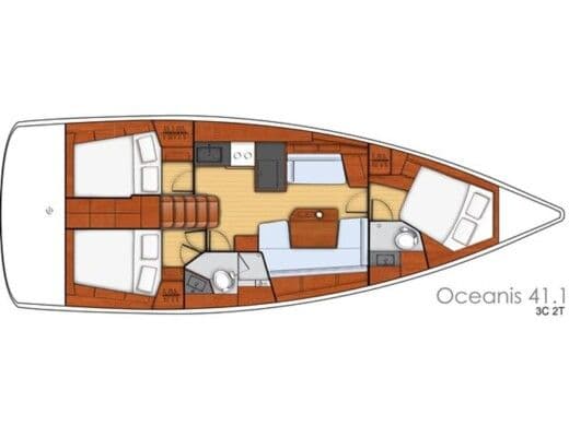 Beneteau Oceanis 41.1 DIMITRIS – bilde 3 av 3