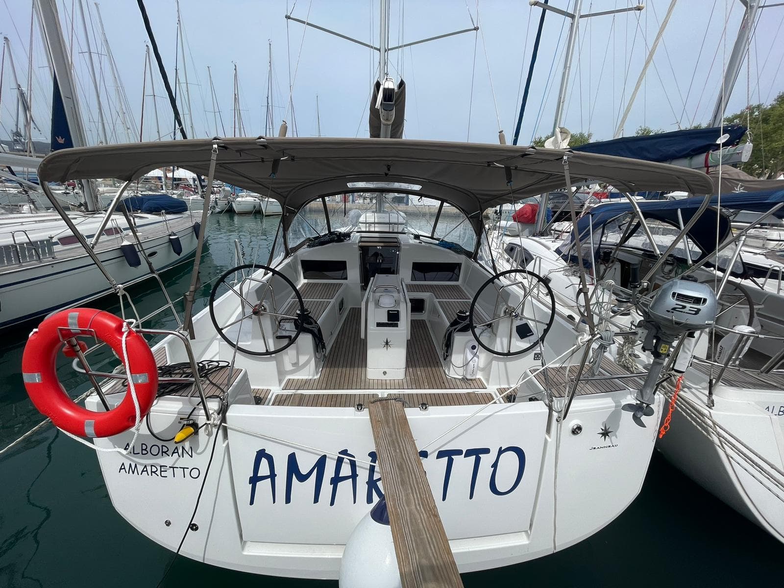 Jeanneau Sun Odyssey 440 Alboran Amaretto